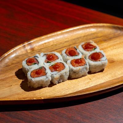 Spicy Salmon Roll.
