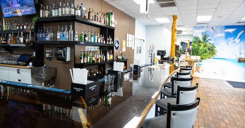 Interior, seating area