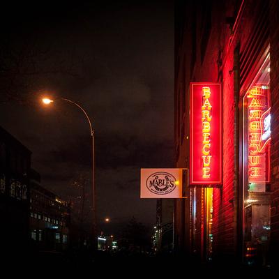 Mable's Smokehouse outside.