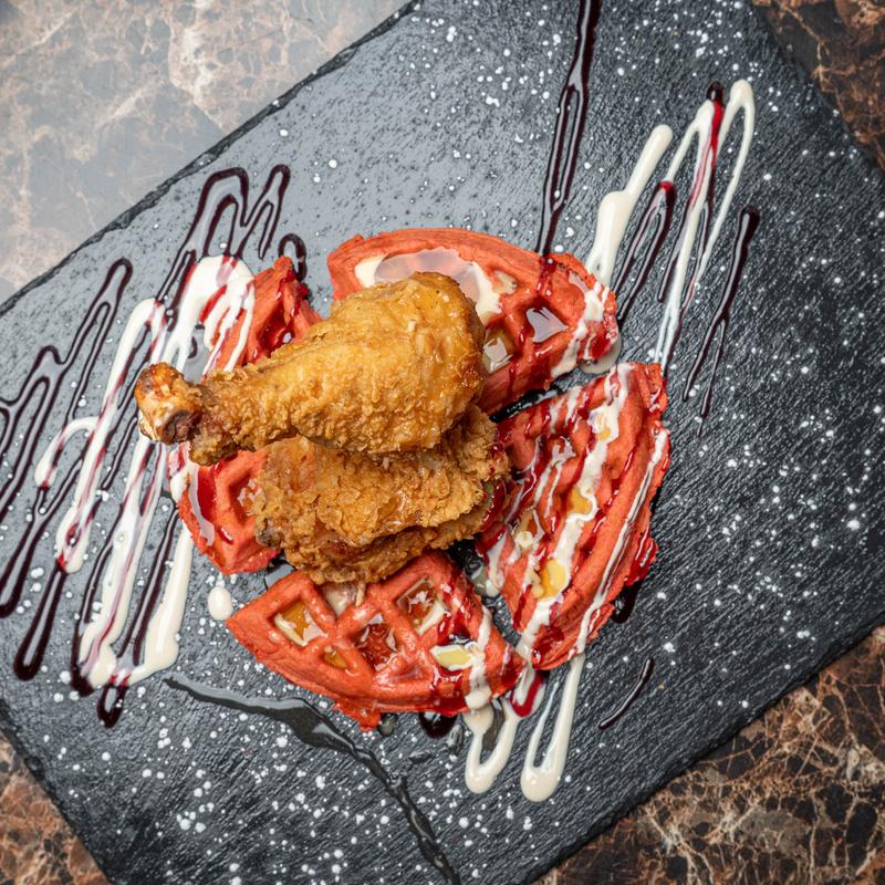 menu item 6 of 8, Chicken & Waffles