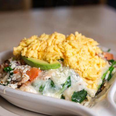 Hearty Quinoa skillet.