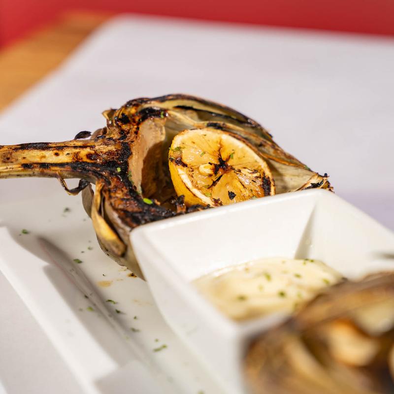 Grilled Artichoke photo