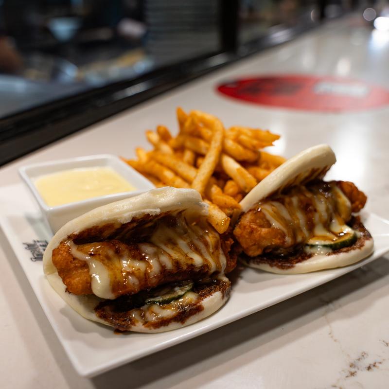 Chicken Tempura Bao Bun photo