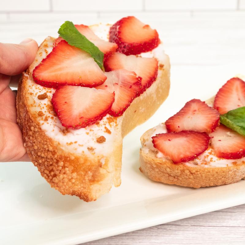 Strawberry Cheesecake Toast photo
