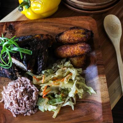 Jerk Chicken Entree Box photo