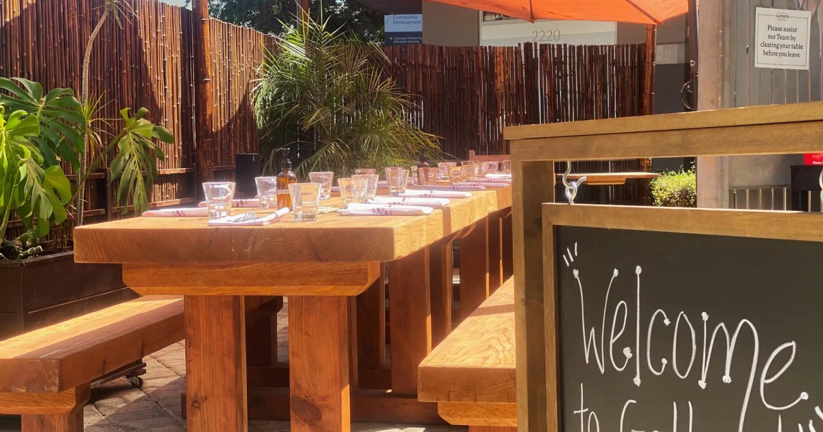 Main Dining Room at Gather Berkeley Restaurant for Large Groups