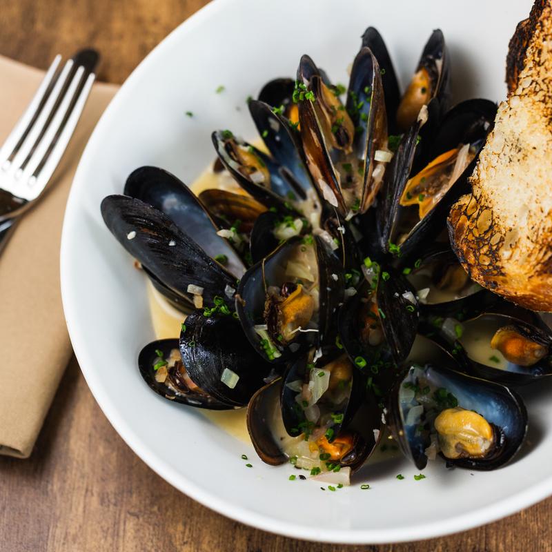 Bowl Of Mussels (D) photo
