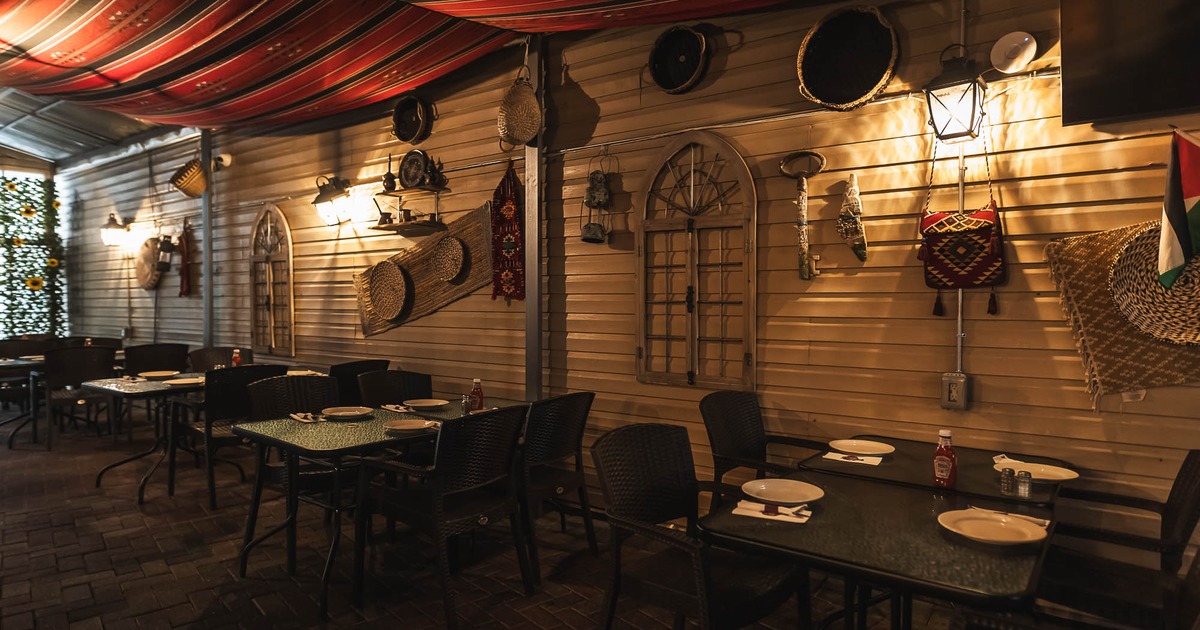 Interior, main dining area