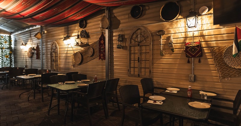 Interior, main dining area
