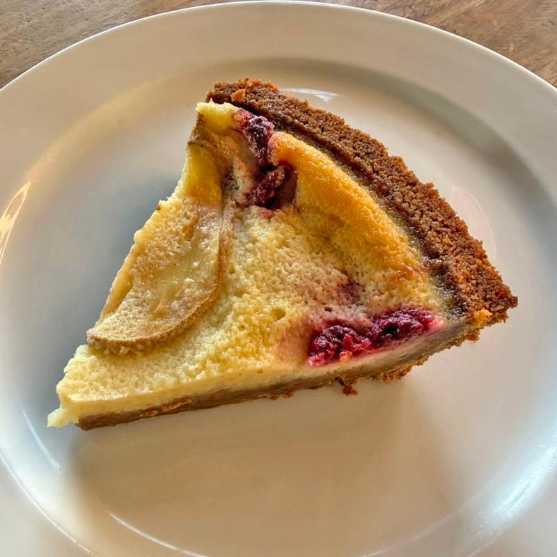 menu item 42 of 157, Bang! Bang! Raspeary buttermilk pie