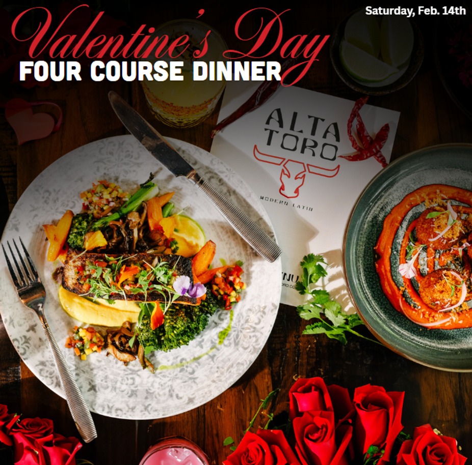An Enchanting Evening: Valentine's Night Four Course Dinner event photo