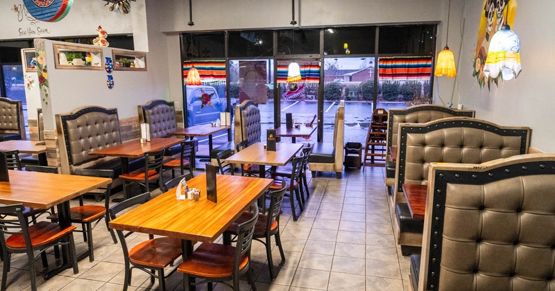 View of a dining area