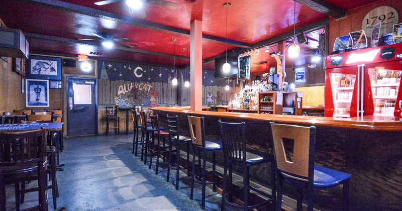 Interior, bar with stools