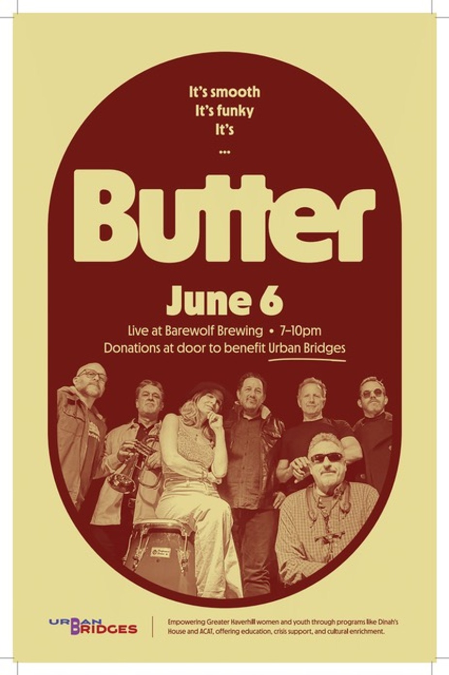 Fundraiser for Urban Bridges feat. Butter event photo