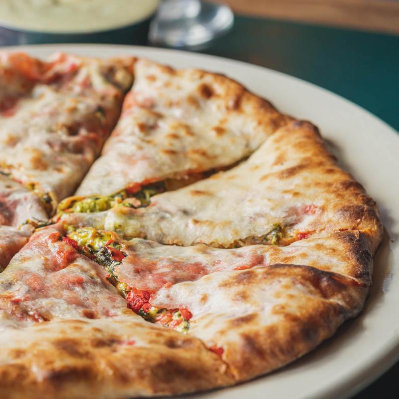 **Chicken Tikka Spinach Bread photo