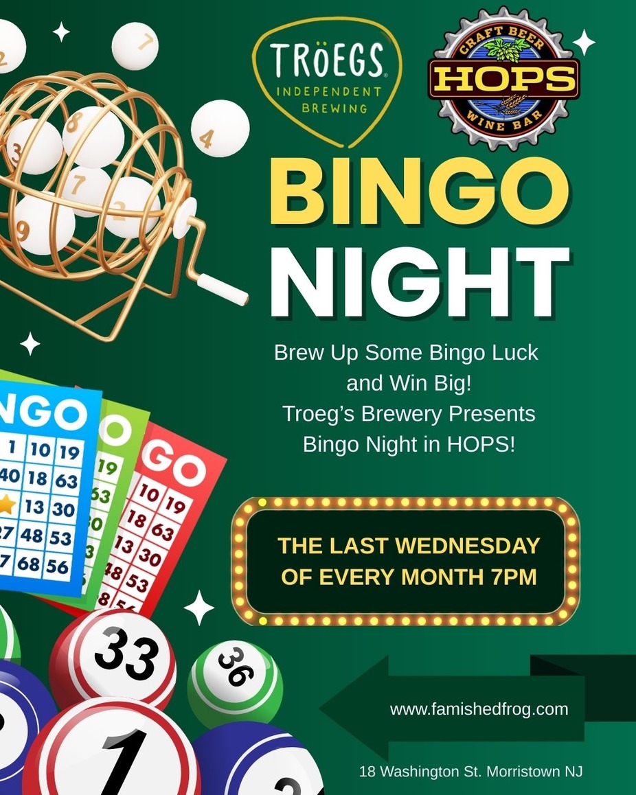 Bingo Night with Troeg's Brewery event photo