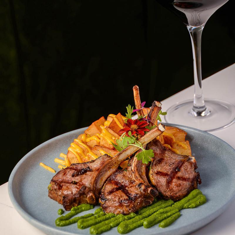 Herb Crusted Lamb Lollipops* photo