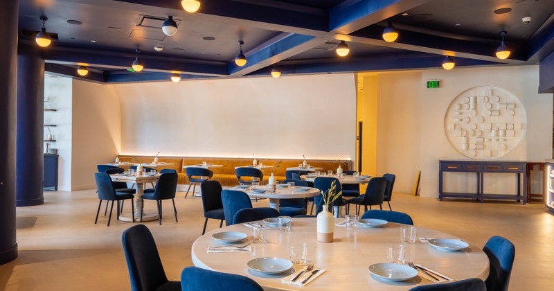 Interior seating area