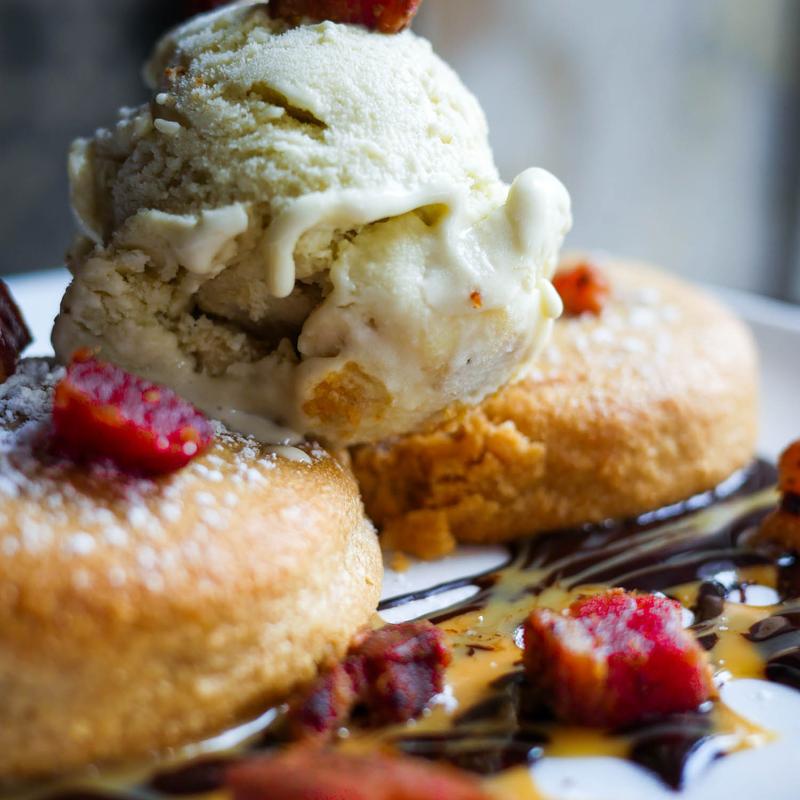 fudge stuffed peanut butter cookie photo