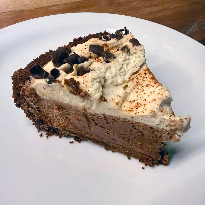 menu item 39 of 157, Bang! Bang! Spicy French Silk Pie
