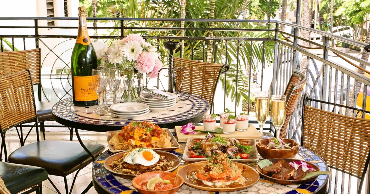 Various food on the table