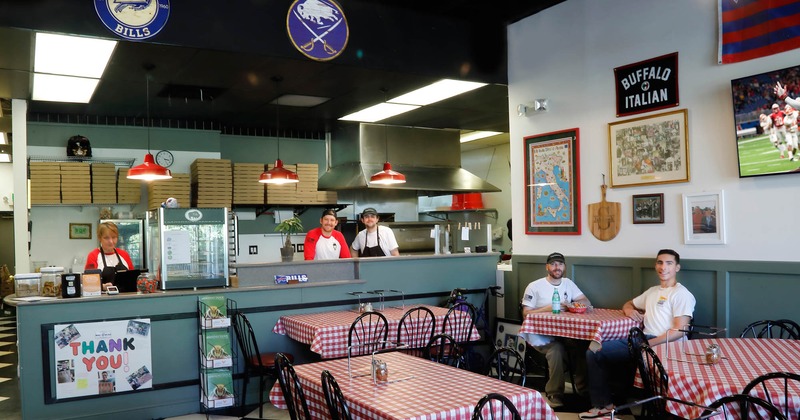 Restaurant dining area