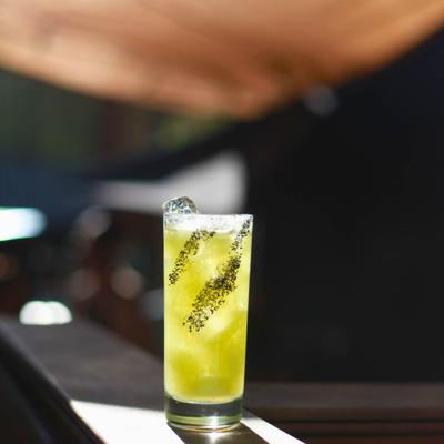 Pomegranate, Citrus & Rosewater Punch.