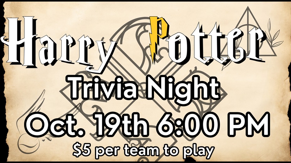 Harry Potter Trivia Night event photo