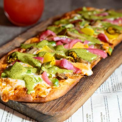 Veggie Flatbread.