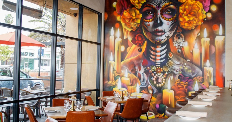 Interior seating area