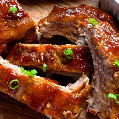 Sticky ribs.