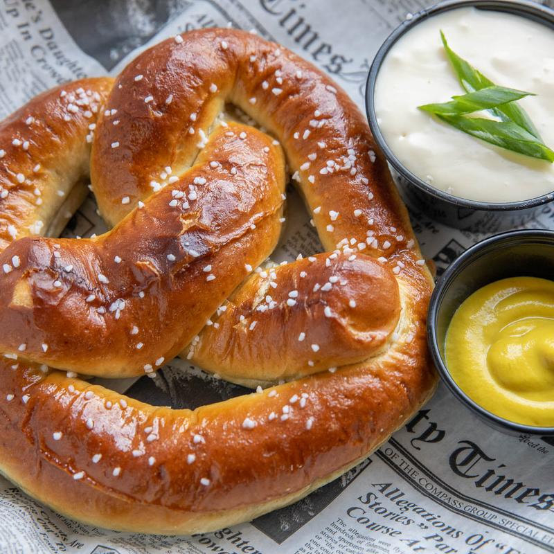 Fresh Baked Soft Pretzel photo