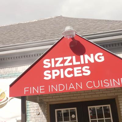 Exterior, fascia sign.