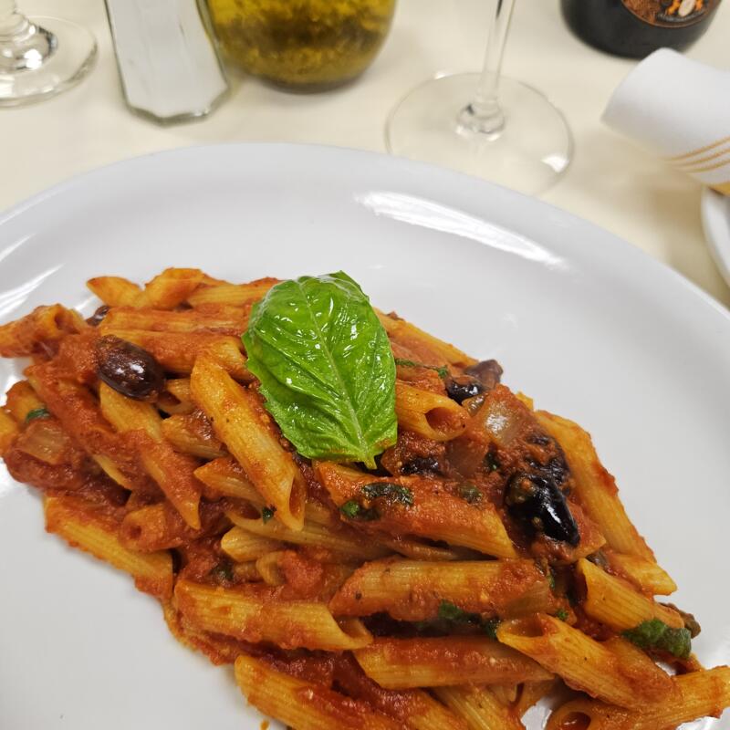 menu item 12 of 27, Penne Alla Puttanesca