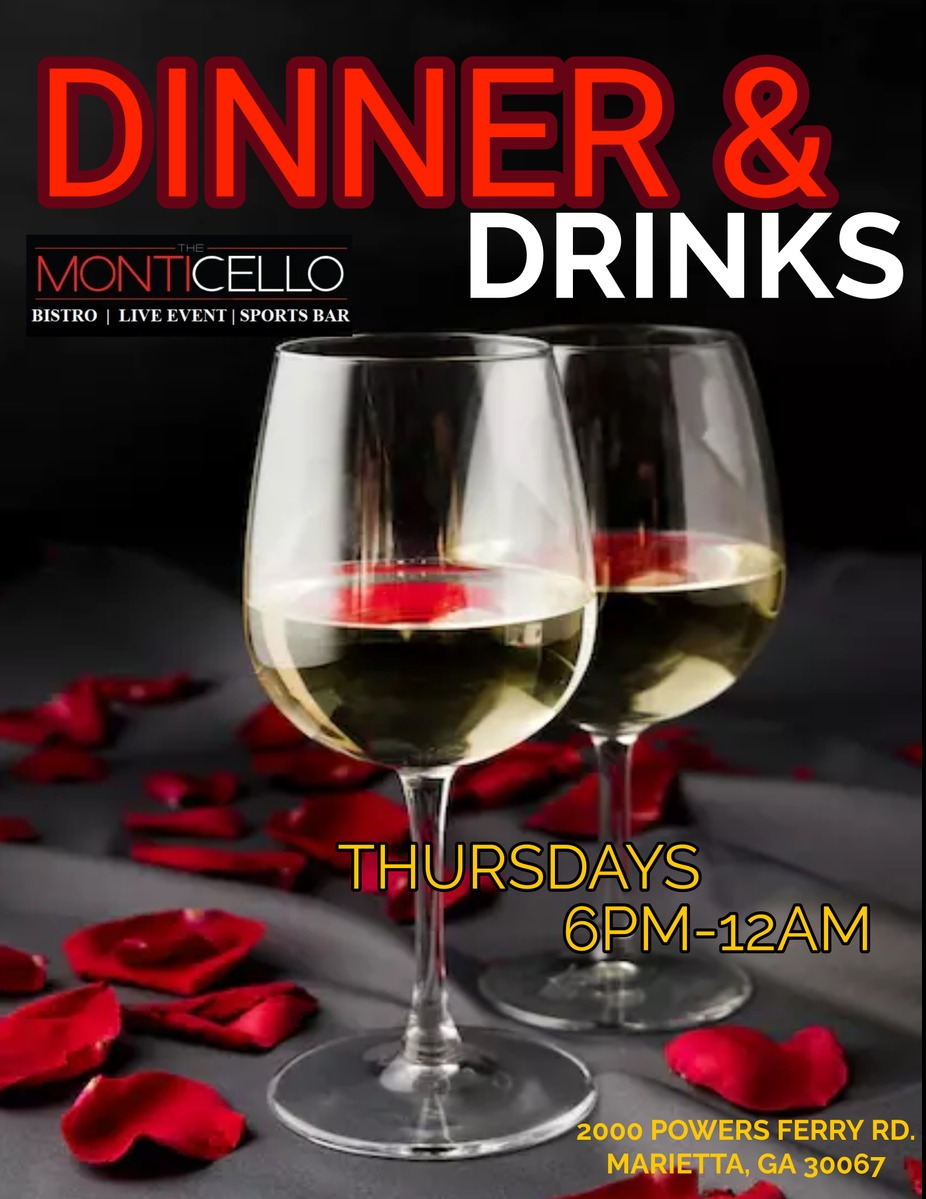 EACH & EVERY THURSDAY, JOIN US FOR DINNER AND COCKTAILS event photo