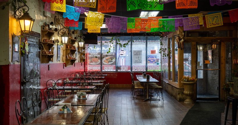 Interior, main dining area