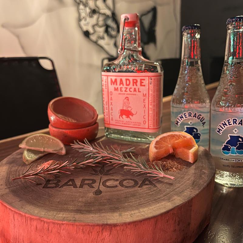 Mezcal Y Agua Mineral photo