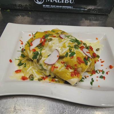 Green Enchiladas.