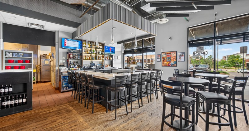 Interior, bar area