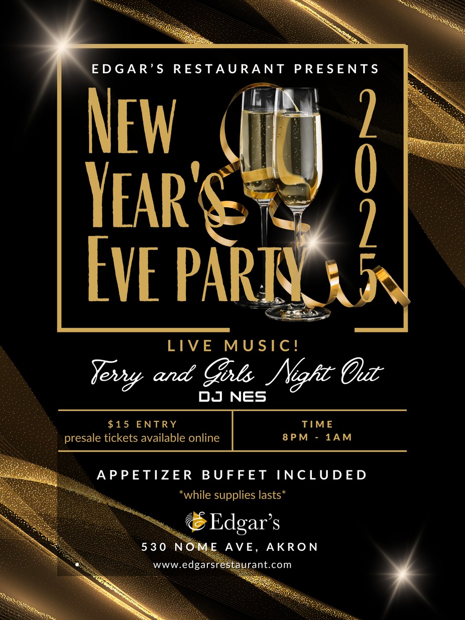 ✨ Celebrate New Year’s Eve at Edgar’s ✨ event photo