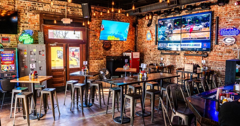 Interior, main dining area