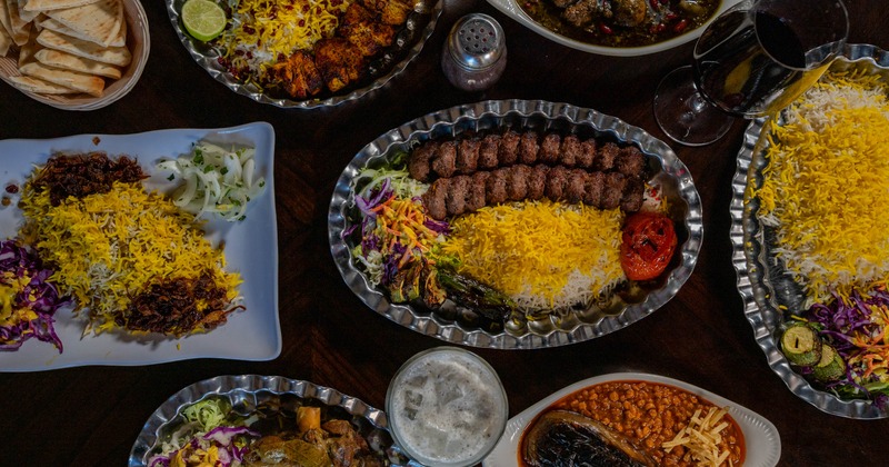 Various Persian Dishes