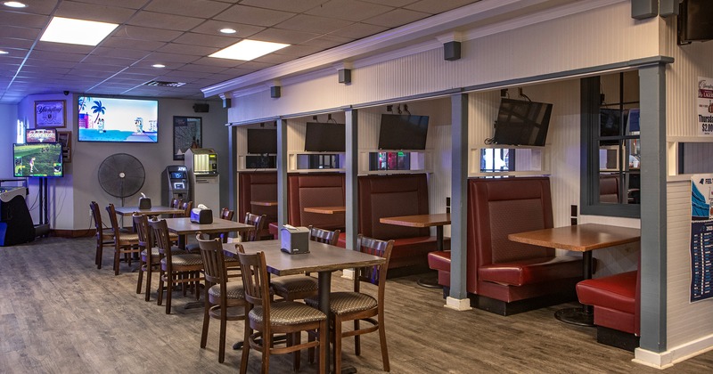 Interior, dining area