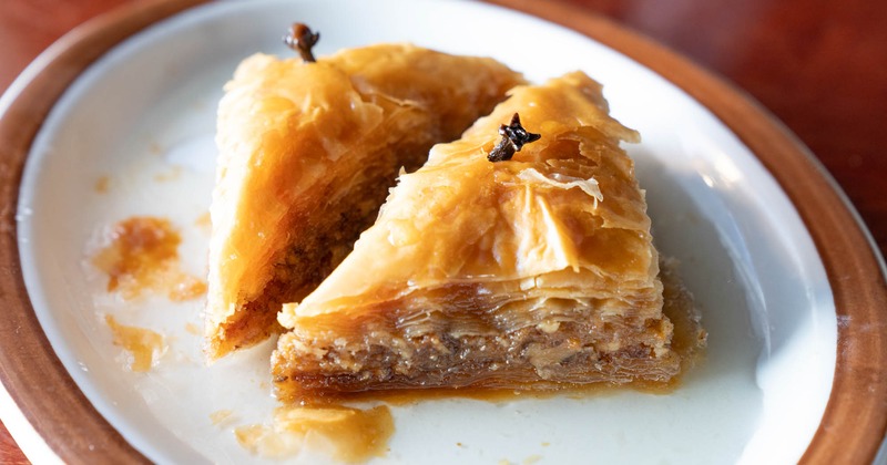 A signature dessert called baklava