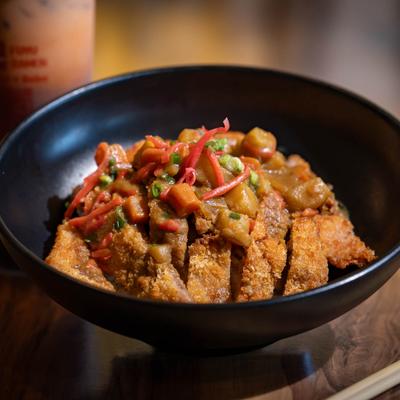 Japanese Tonkatsu Curry.