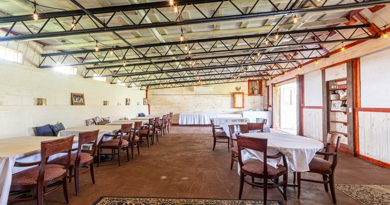 View of private dining area