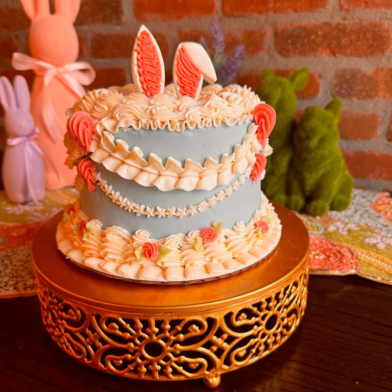 6 inch 3 Layer Almond Easter Cake photo_0