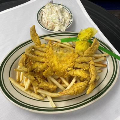 Fried Soft Shell Crab.