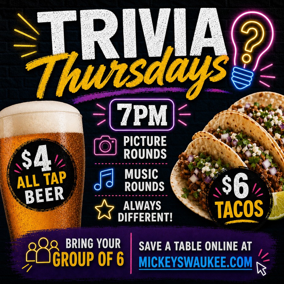 Trivia Thursdays event photo