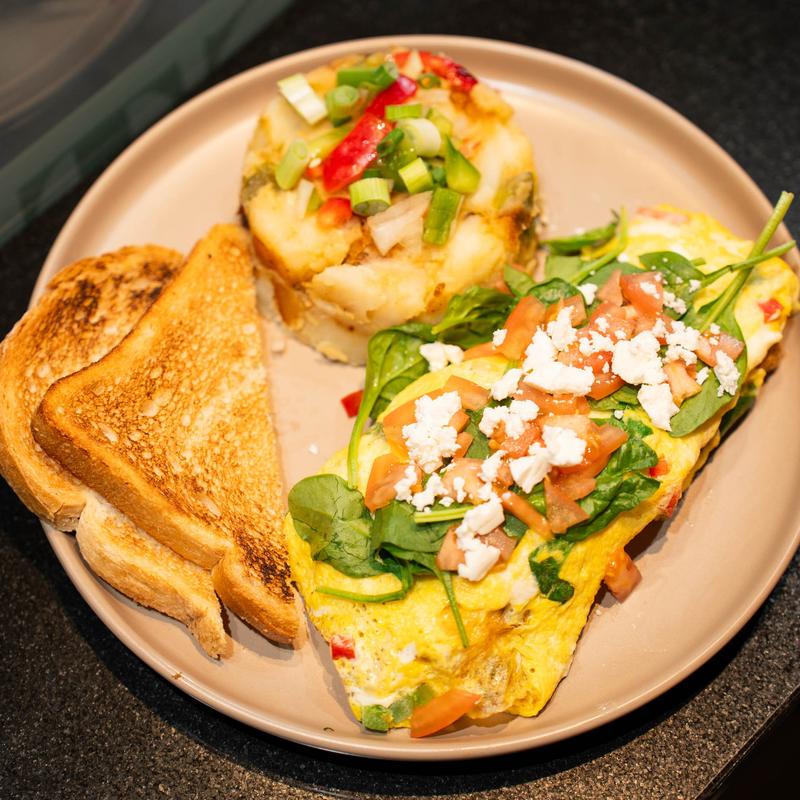 menu item 4 of 7, Rico Bagel Omelette Platter